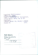 Egyptian Politicians: AHMED ALI KAMAL - Vintage Photograph