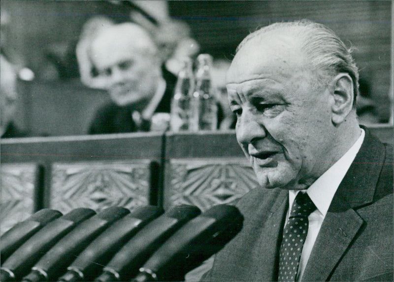 Hungarian Politicians: JANOS KADAR OPS - Vintage Photograph