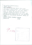 Janos Kadar celebrating his 70th birthday - Vintage Photograph