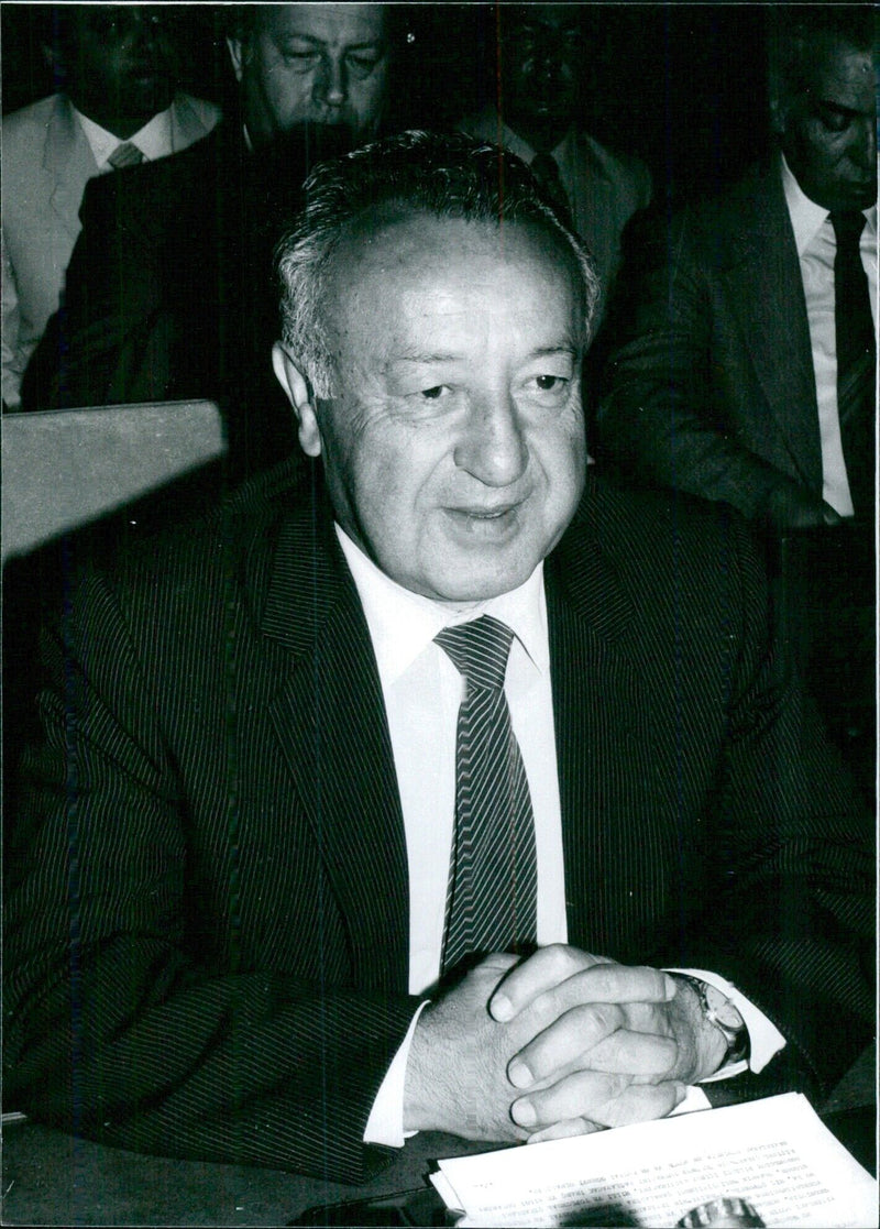 Adnan Kafaoglu, Turkish Minister of Finance - Vintage Photograph