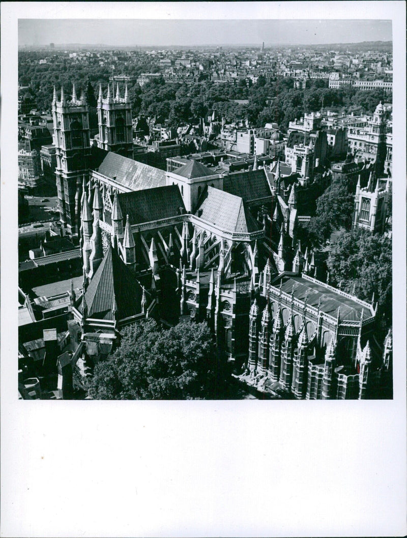 Westminster Abbey, the nation's shrine - Vintage Photograph