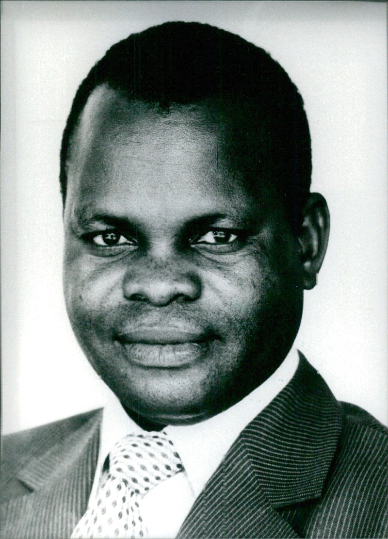 ERNEST KADUNGURE, Zimbabwe's Minister of Transport and Power - Vintage Photograph