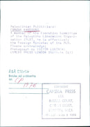 Palestinian Politician Farouk Kaddouni - Vintage Photograph