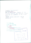 Israeli Politicians: Avraham Katz - Vintage Photograph