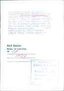 President Katzir of Israel - Vintage Photograph