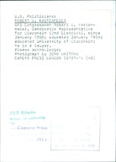 ROBERT W. KASTENMEIER OPS Congressman - Vintage Photograph