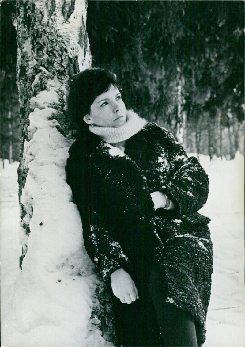 Soviet Poet Rimma Kazakova - Vintage Photograph