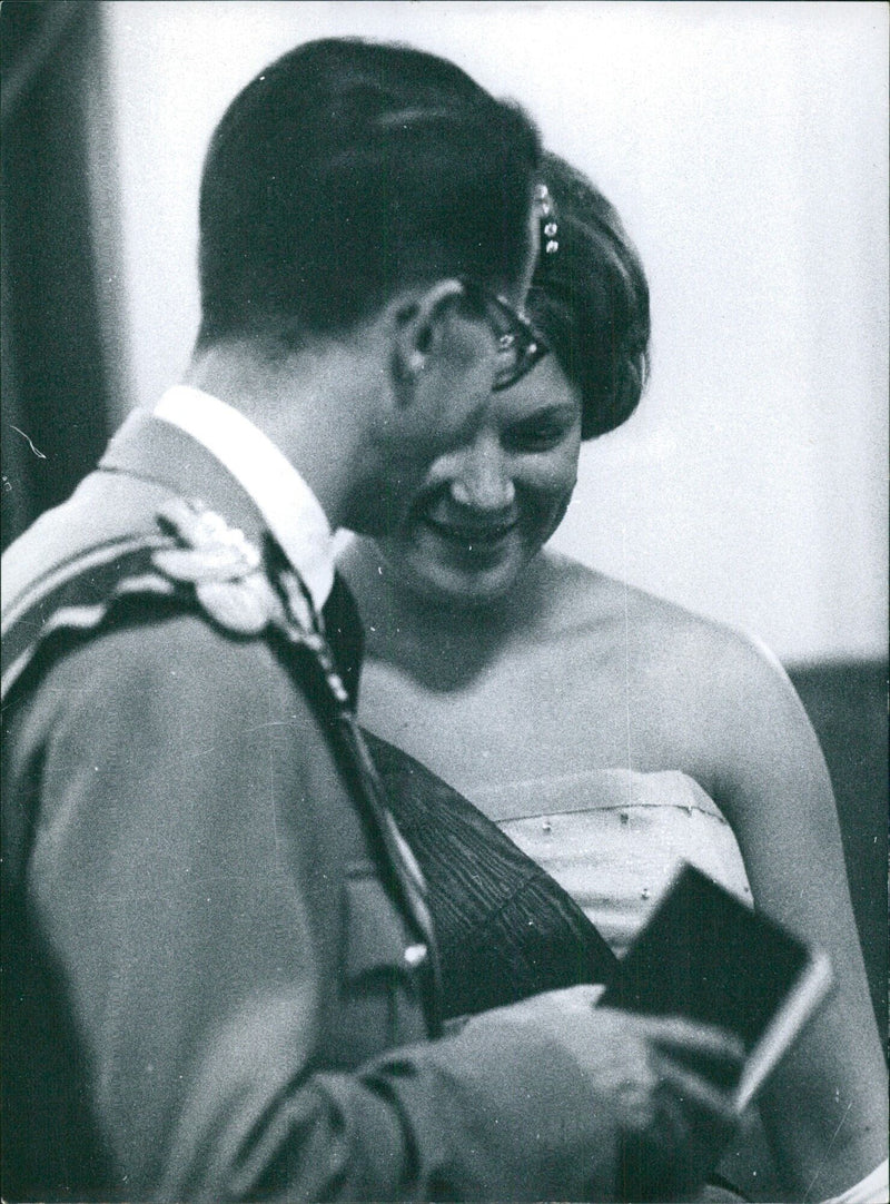 Princess Irene of Holland and King Baudouin - Vintage Photograph