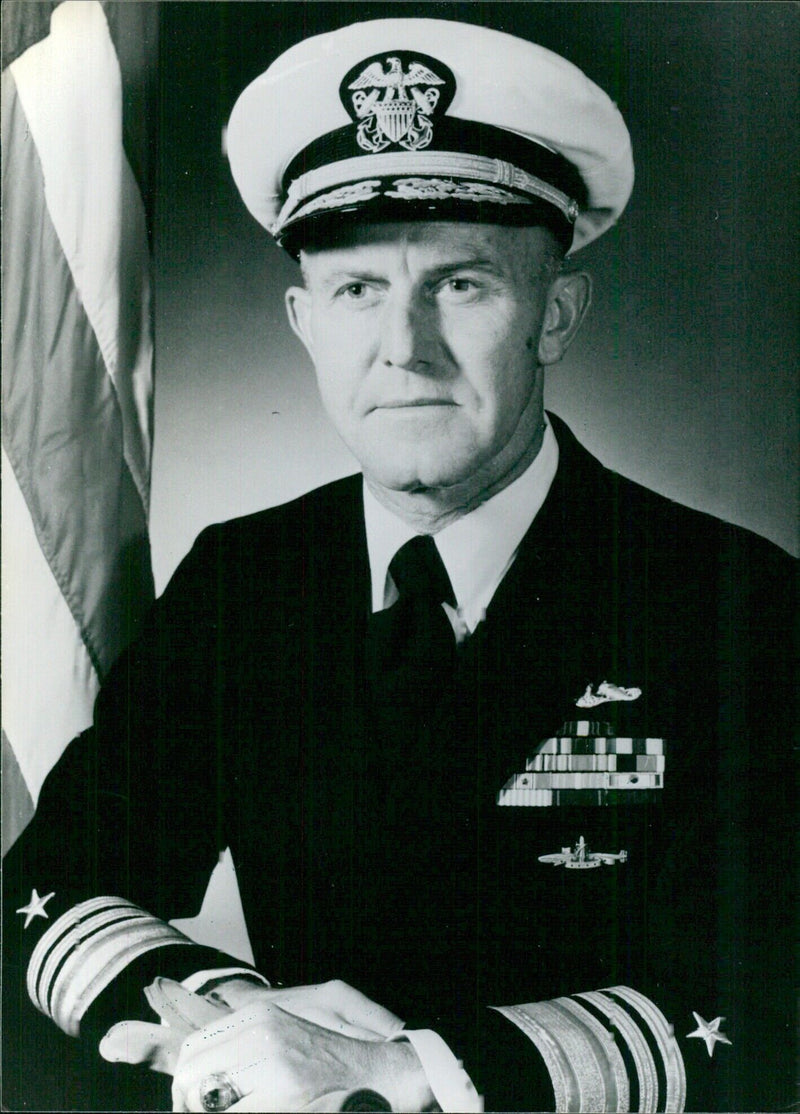 Vice-Adm. ROBERT Y. KAUFMAN OPS - Vintage Photograph