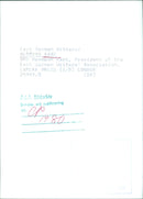 Hermann Kant, President of the East German Writers' Association - Vintage Photograph