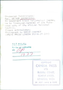 Rhodesian Politicians: Rev. ARTHUR KANDDERIKA - Vintage Photograph