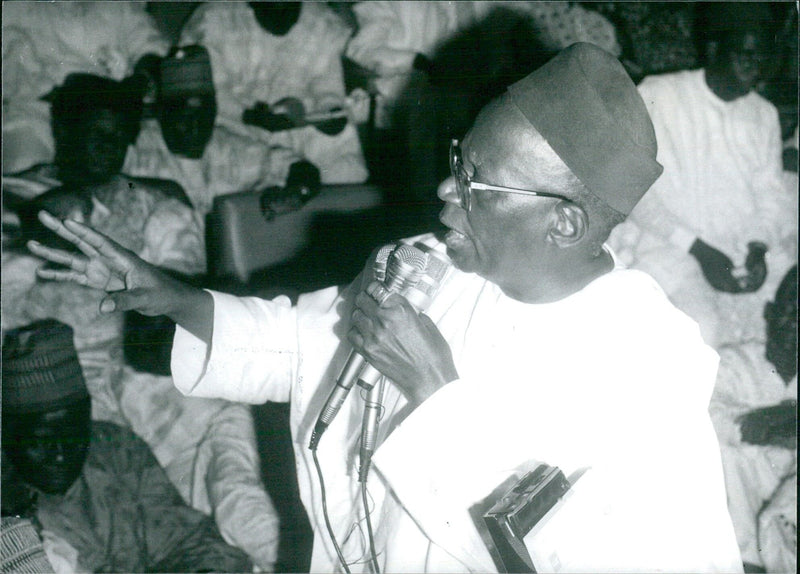 Malam Aminu Kano, Leader of the People's Redemption Party (PRP) of Nigeria - Vintage Photograph