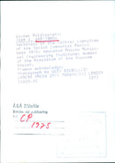 Soviet Politician Ivan V. Kapitonov - Vintage Photograph