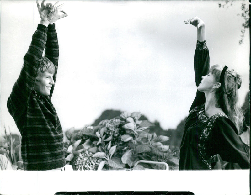 Anna Karina in Stockholm, Sweden - Vintage Photograph