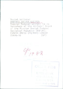 Soviet Writers: MUSTAFA SAFICH KARIMOV - Vintage Photograph