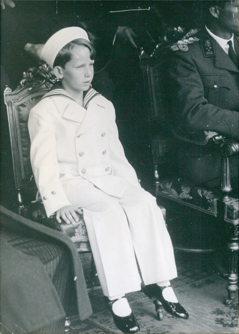 The wedding of King Baudouin - Vintage Photograph