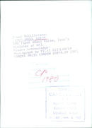 Iraqi Minister of Oil, Tayeh Abdul Karim - Vintage Photograph