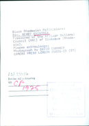 Rev. Henry Kachidza, Treasurer of the African National Council (ANC) of Zimbabwe. - Vintage Photograph