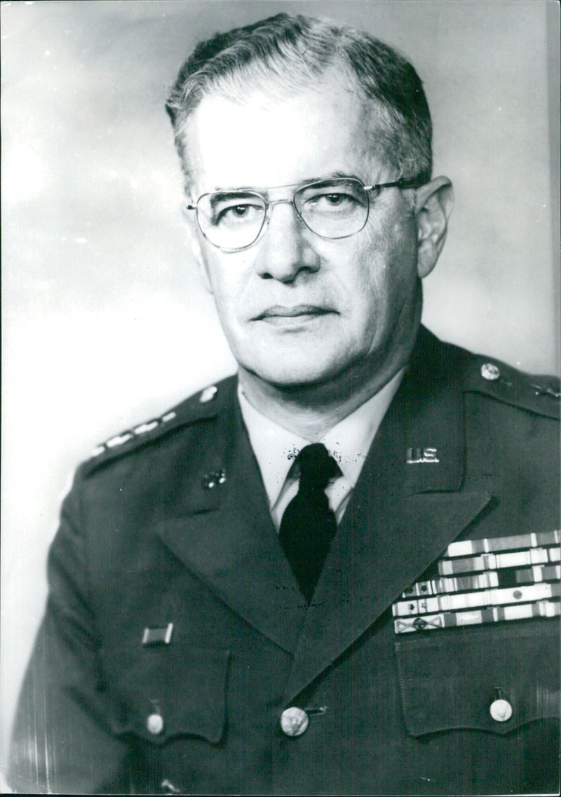 Lt.-Gen. James G. Kalergis of the U.S. Army - Vintage Photograph