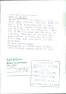 Lebanese Politician Rashid Karami - Vintage Photograph