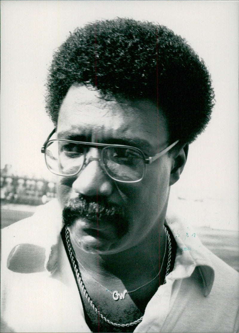 Clive Lloyd, Captain of the West Indies cricket team - Vintage Photograph