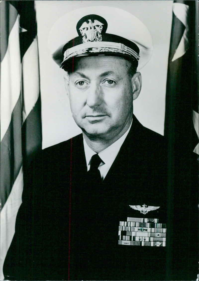 U.S. Service Chiefs: Rear-Admiral W.H. Livingstone of the U.S. Navy - Vintage Photograph