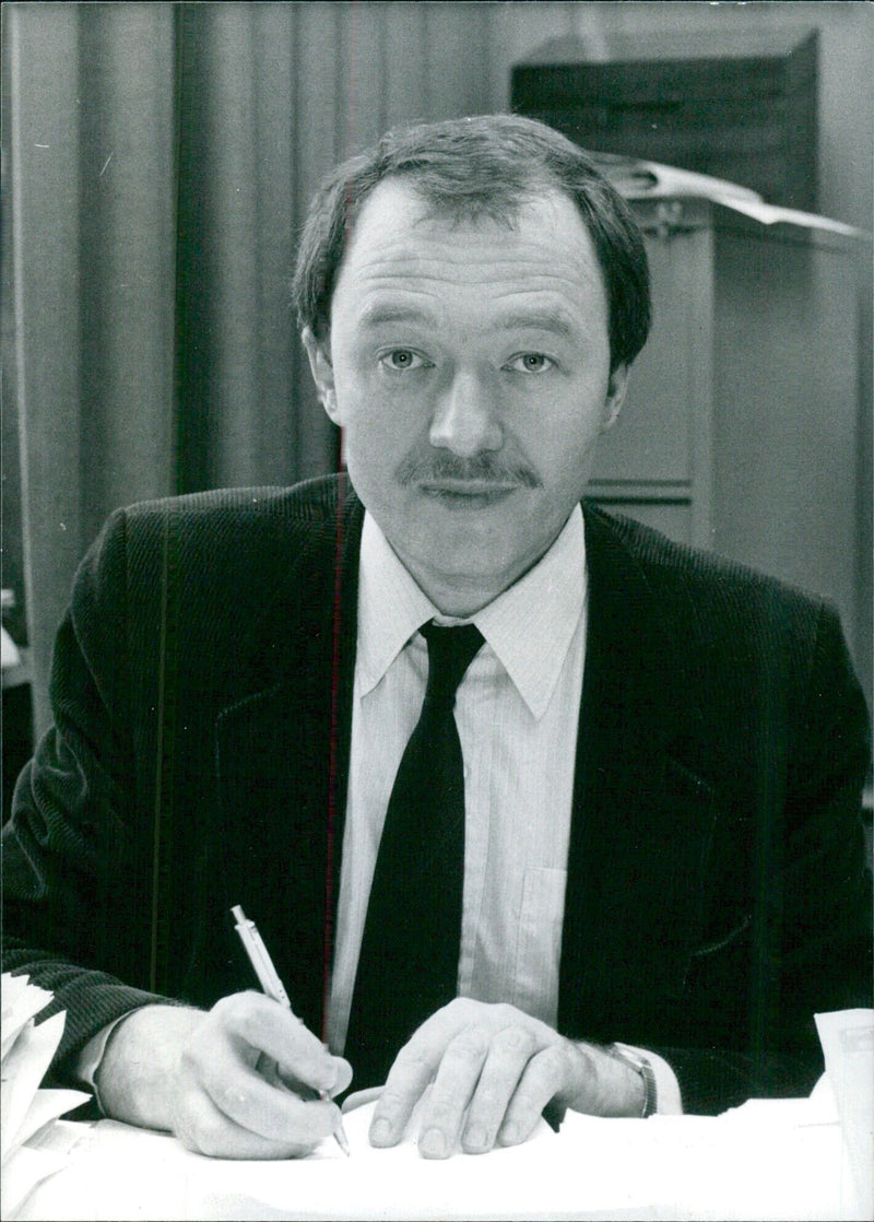 Ken Livingstone, Leader of the Greater London Council (GLC) - Vintage Photograph