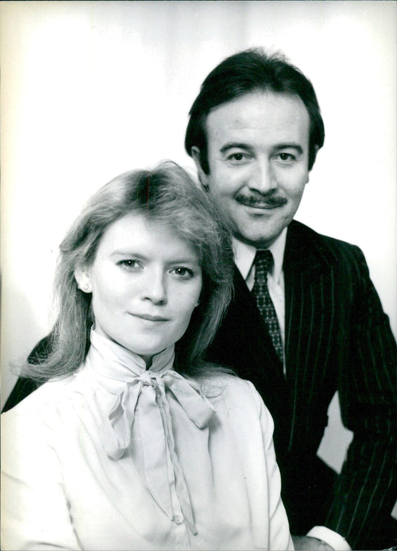 British Socialites: Dai Llewellyn & Vanessa Hubbard - Vintage Photograph