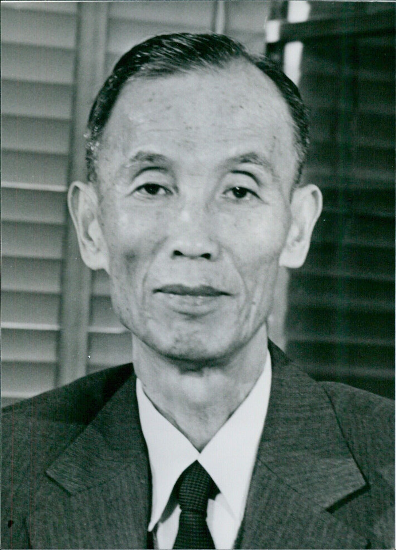 LIU CHI-HUNG, President of the Examination Yuan (Council) of Taiwan - Vintage Photograph