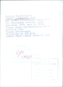 British Politicians: ROBERT LITHERLAND, M.P. - Vintage Photograph