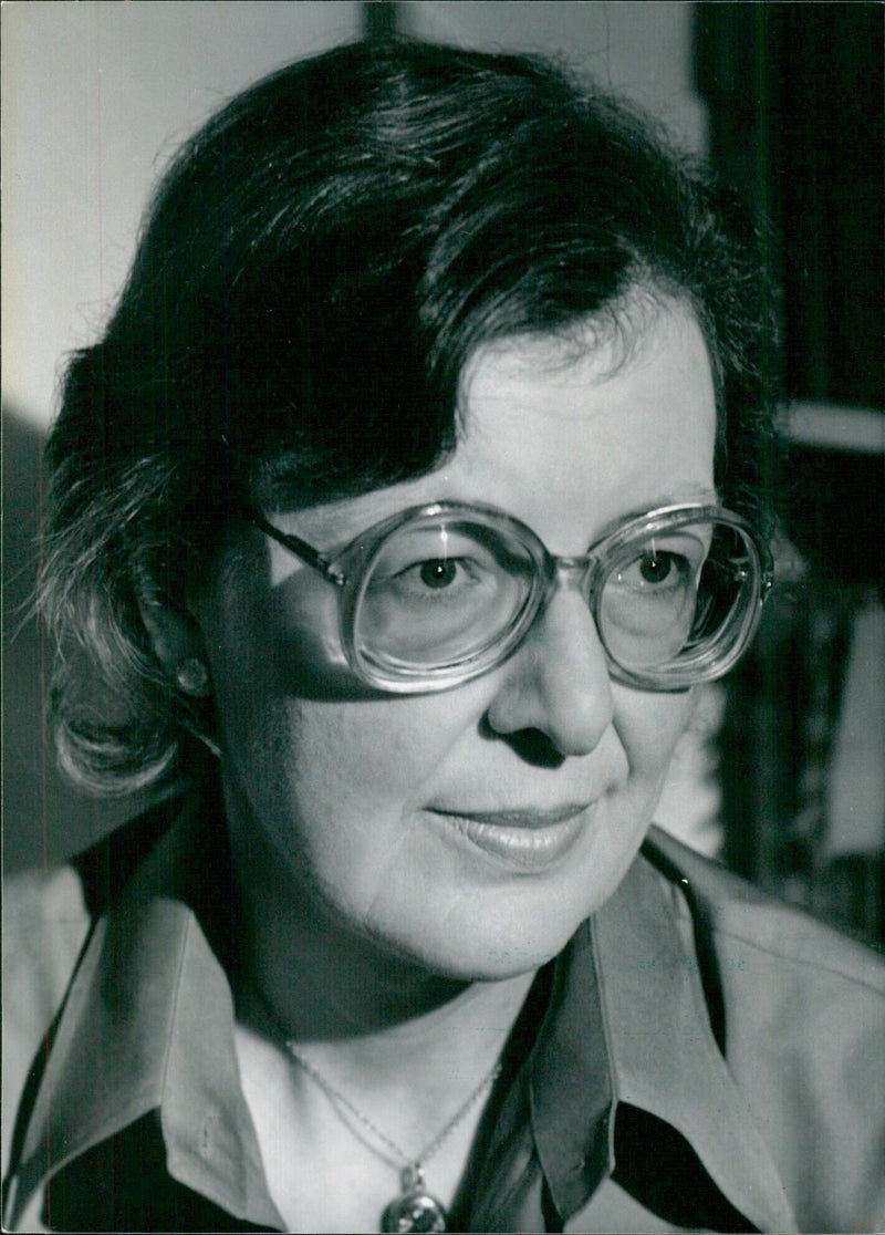 British writer Penelope Lively - Vintage Photograph