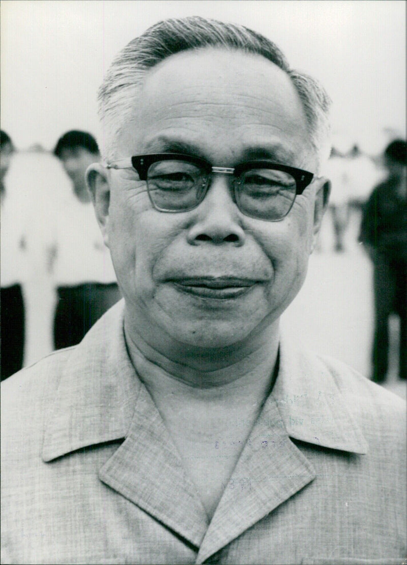 Qian Liren, Head of the International Department of the Central Committee of the Chinese Communist Party - Vintage Photograph