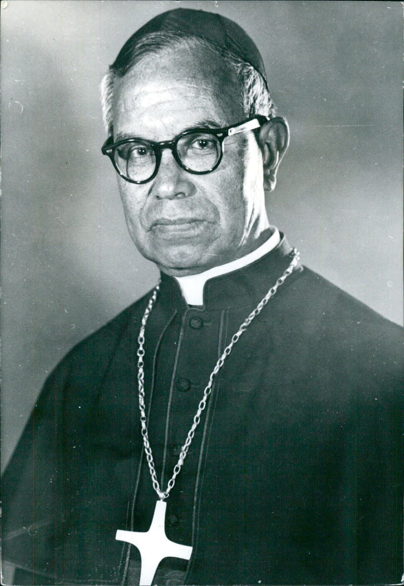 CARDINAL JOSÉ SALAZAR LOPEZ - Vintage Photograph