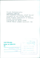 Soviet Diplomatists: VLADIMIR LOMEIKO - Vintage Photograph