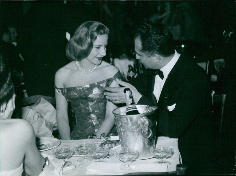 Tina Onassis at the Renoir ball - Vintage Photograph