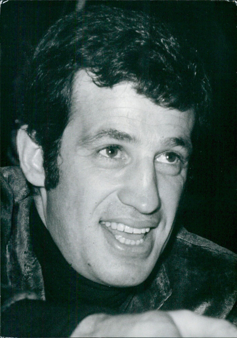 French Actor Jean-Paul Belmondo - Vintage Photograph