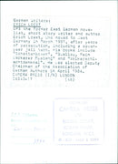 German Writer Erich Loest - Vintage Photograph