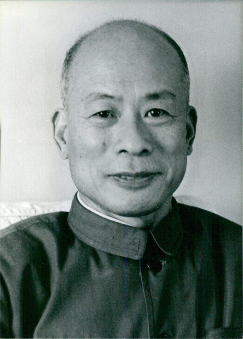 LIN HUJIA, China's Minister of Agriculture - Vintage Photograph