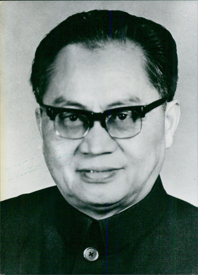 LING YUN OPS Ling Yun, Vice-Minister of Public Security - Vintage Photograph