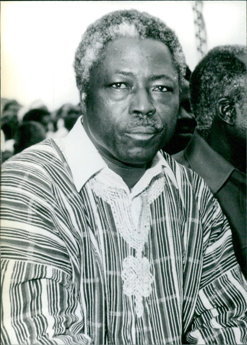 DE, HILLA LIMANN OPS Dr. Hilla Limann, the President-elect of Ghana. - Vintage Photograph