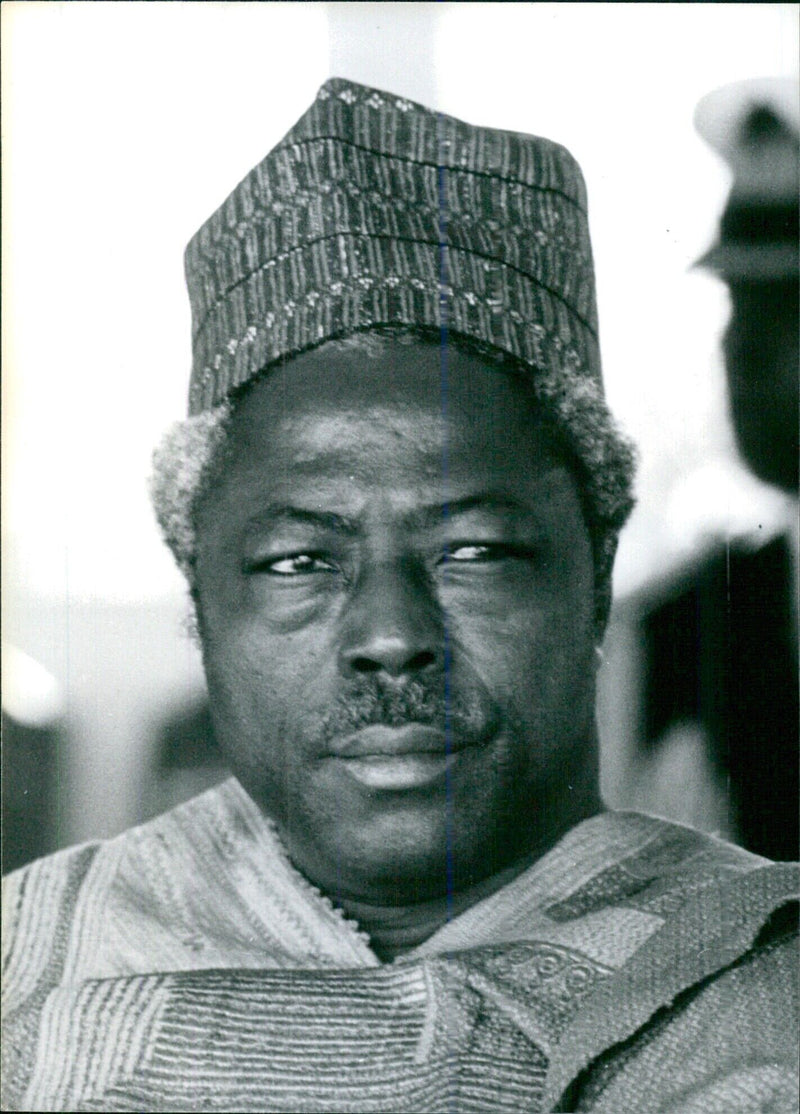 President Hilla Limann of Ghana - Vintage Photograph