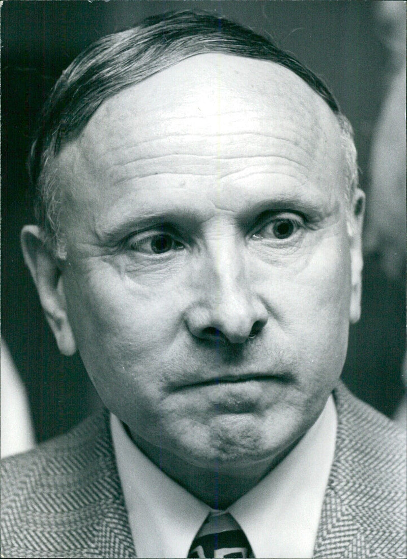 Soviet Diplomat Viktor Ivanovich Likhatchev at the UN Disarmament Conference Committee - Vintage Photograph