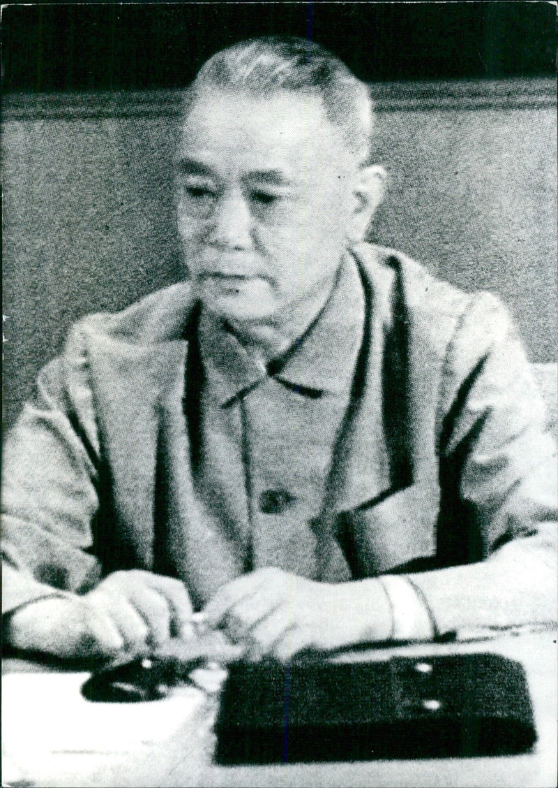 LI HSIEN-NIEN Named as China's new Prime Minister - Vintage Photograph