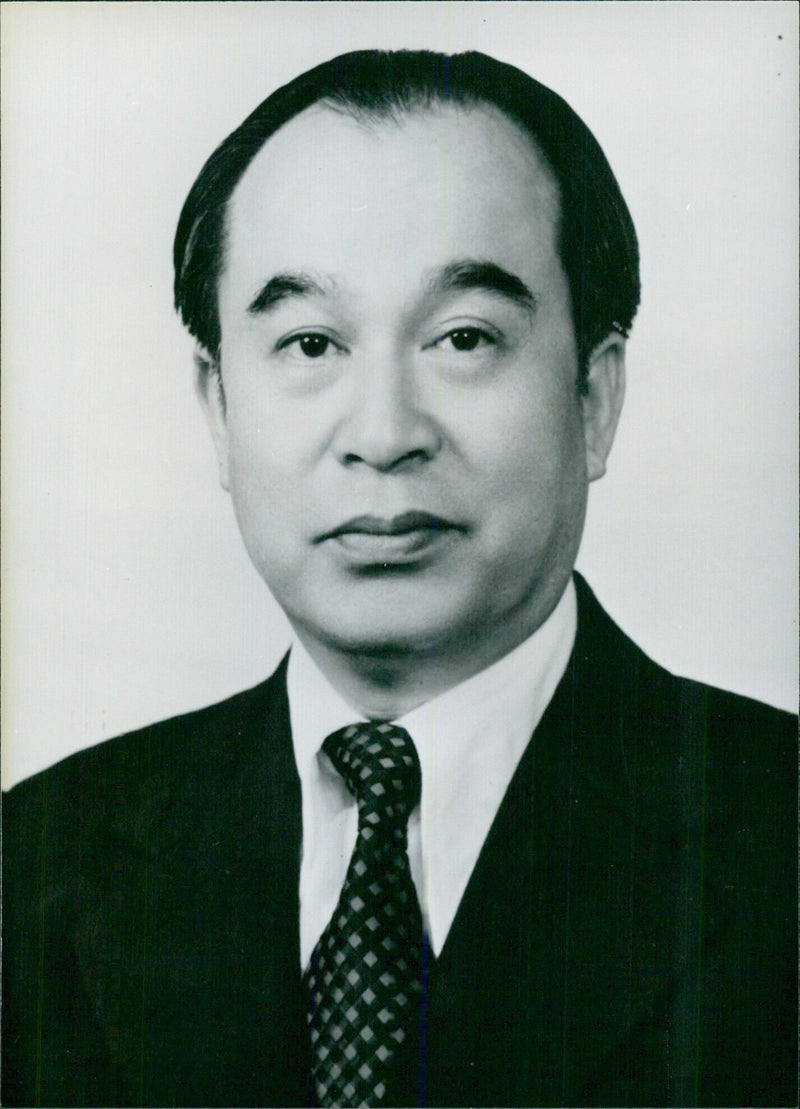 LI YUAN-ZU, Taiwan's Minister of Justice - Vintage Photograph