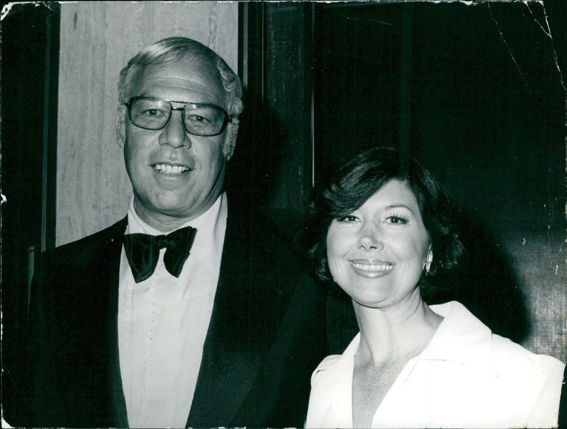 George Kennedy and Wife - Vintage Photograph