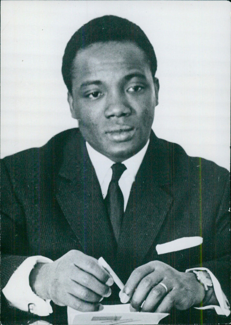 ERNEST GASSOU - Delegate to the United Nations of the Republic of Togo and member of the Togo Parliament - Vintage Photograph