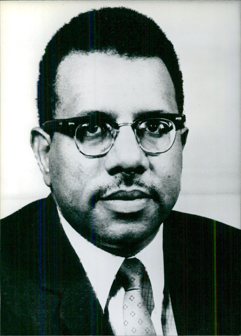 Sudanese Politicians: Dr. Own Elshreef Gassim, Sudan's Minister of Religious Affairs and Endowments. - Vintage Photograph