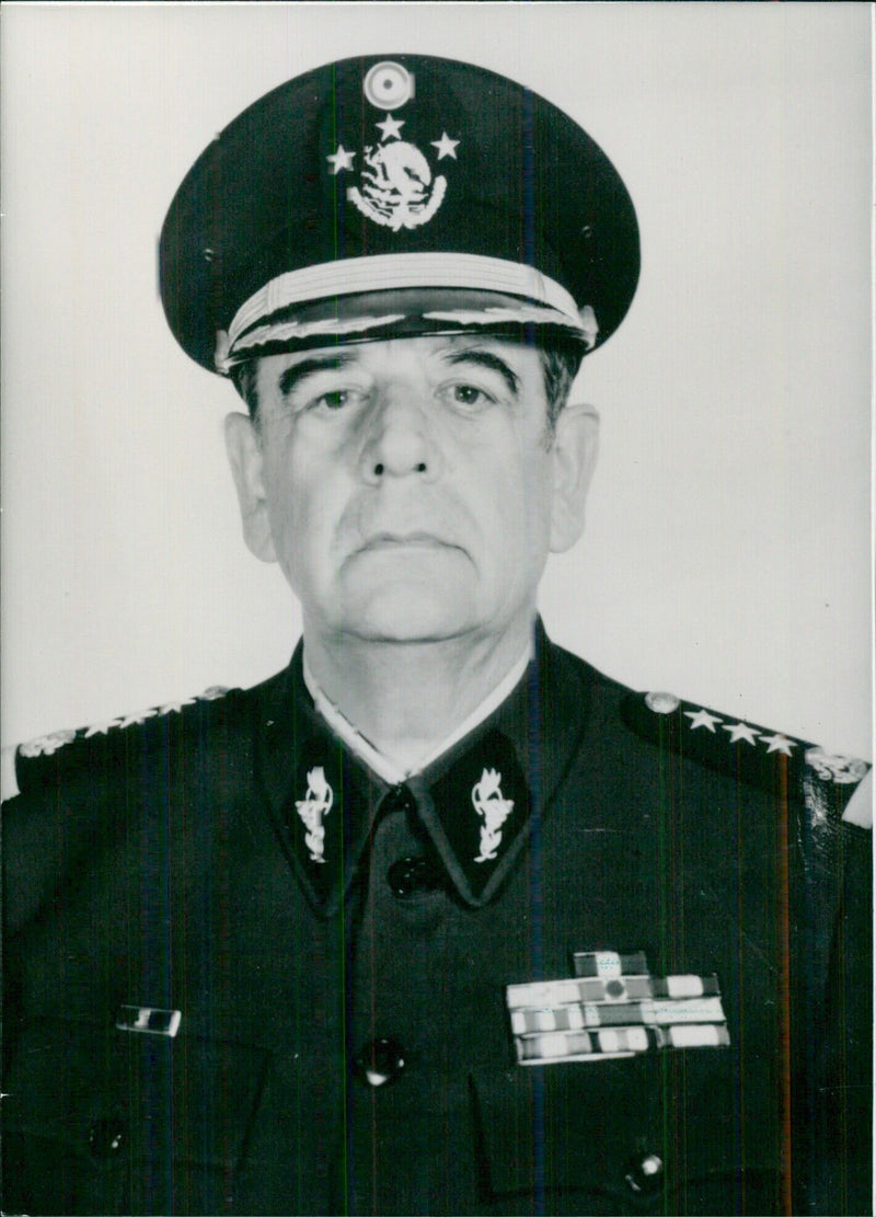 Gen. Juan Arevalo Gardoqui, Mexico's Secretary of National Defence - Vintage Photograph