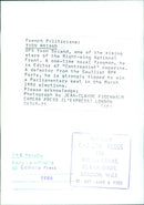 Yvon Briand, a rising star of the Right-wing National Front - Vintage Photograph