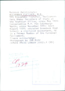 British Politician Alexander Fletcher, M.P. - Vintage Photograph